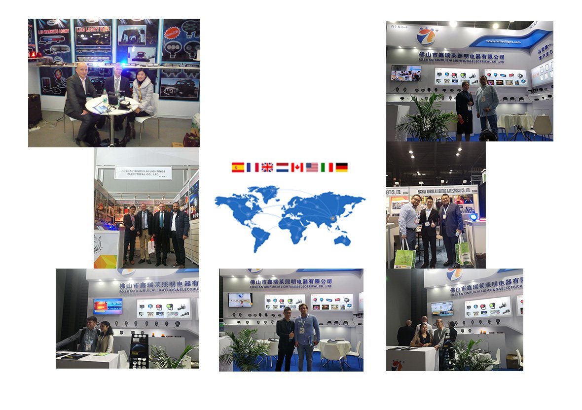XRLL trade show exhibition booth