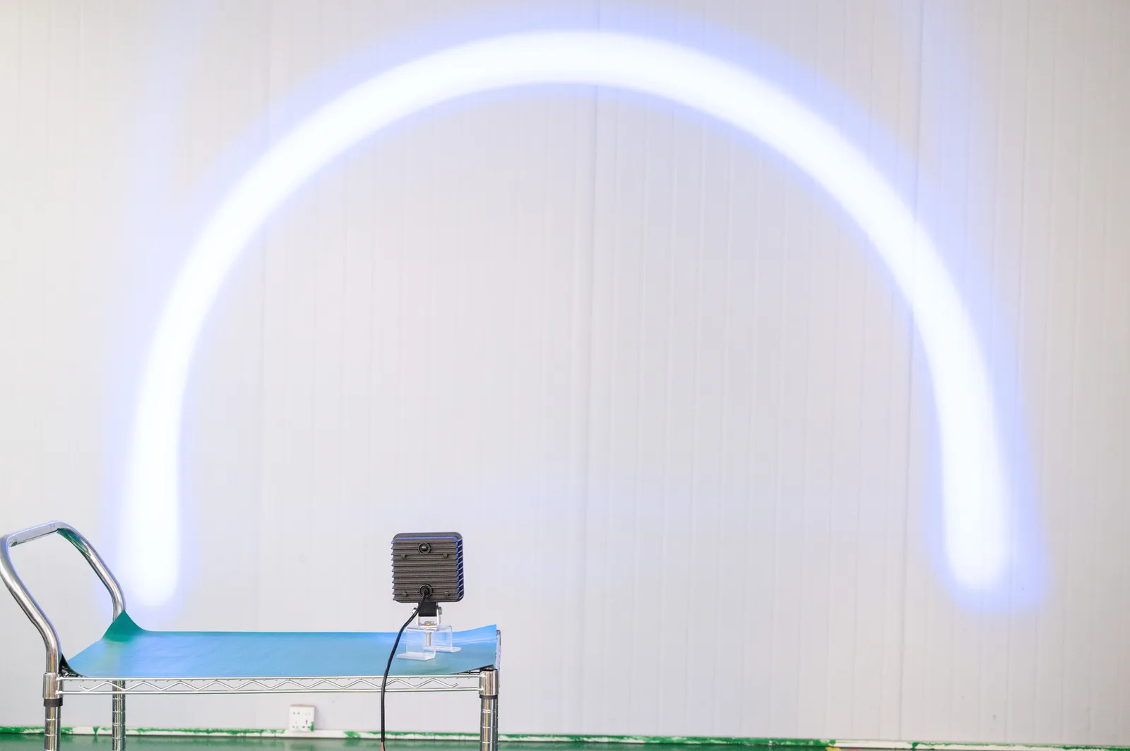 LED beam pattern test at XRLL factory