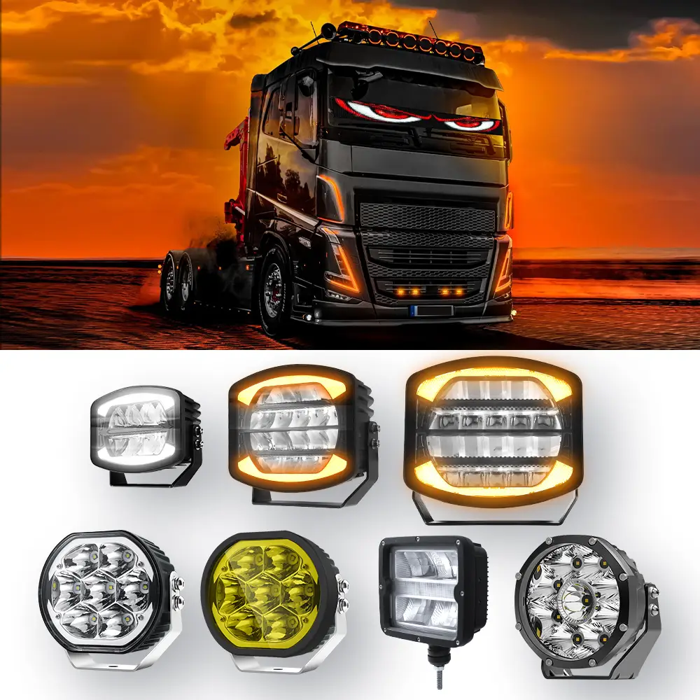 XRLL 1335M best-selling truck LED light with OSRAM chips and IP68 rating