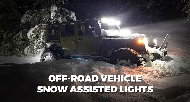 LED truck auxiliary driving light